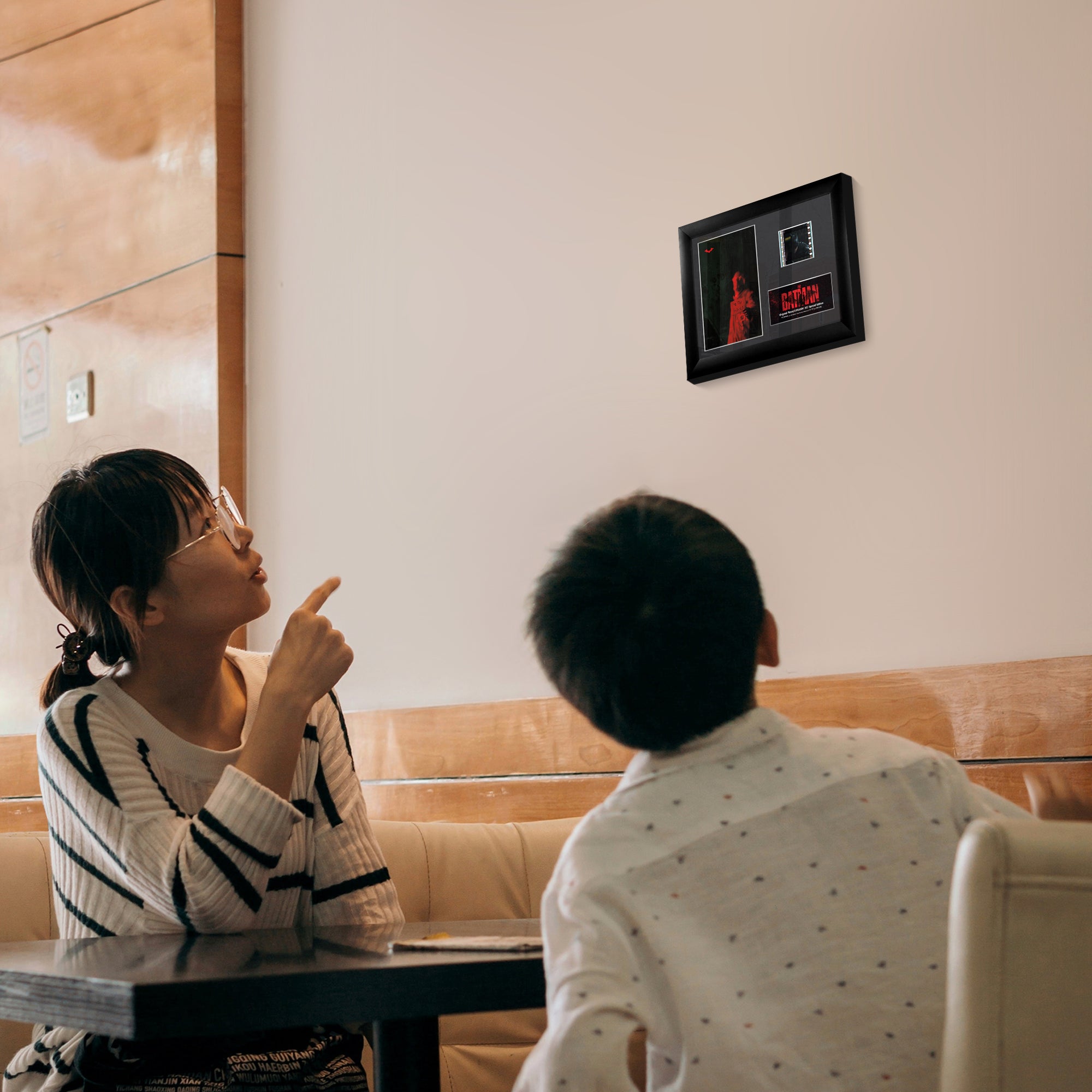 The Batman (The Riddler) Minicell FilmCells Framed Desktop Presentation USFC6504